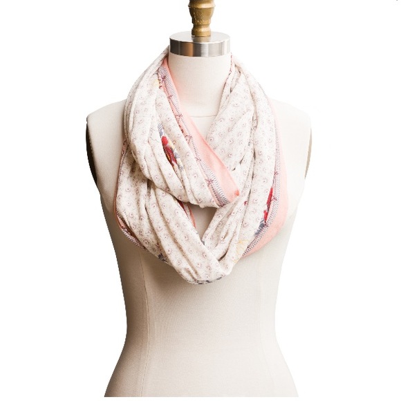 Daniel Rainn Accessories - Dahlia Print Scarf NWOT Never Worn